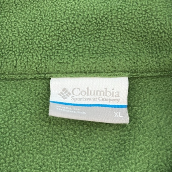 EUC Columbia Fast Trek II Half Zip Fleece Jacket Green Men’s XL - Picture 6 of 6